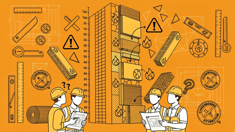 Błędy w interpretacji przepisów ppoż. przy ocieplaniu budynków wysokich (powyżej 25m)