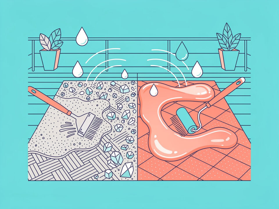 Hydroizolacje mineralne (szlamy) vs. hybrydowe – co wybrać na taras?