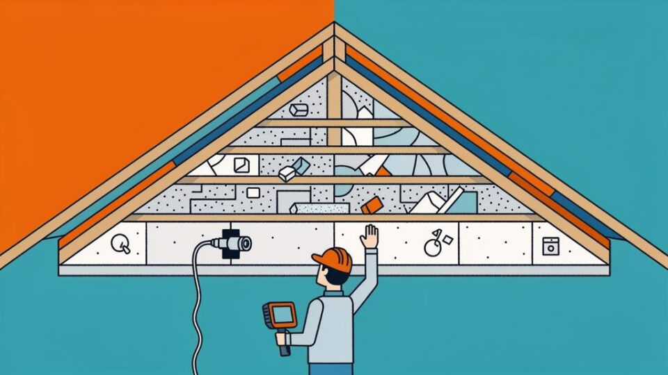 Jak naprawić źle wykonaną izolację poddasza bez zrywania płyt G-K?