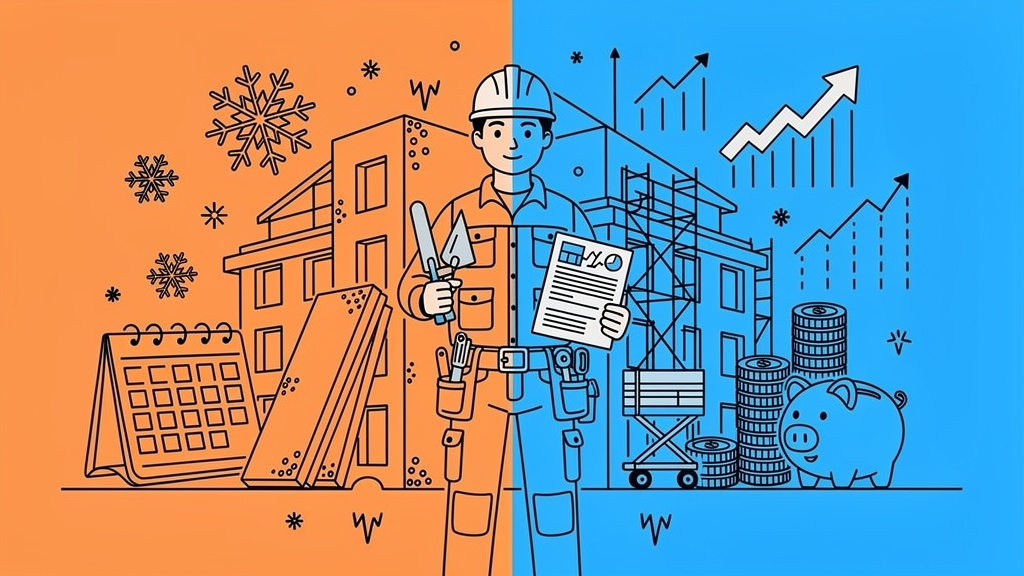 Jak przetrwać zimowy zastój w branży elewacyjnej? Strategie finansowe