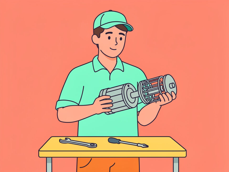 Jak samodzielnie wymienić stator i rotor w agregacie tynkarskim?