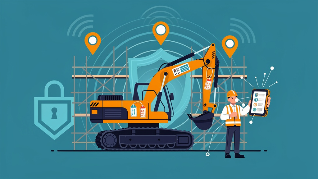 Jak zabezpieczyć drogi sprzęt na budowie przed kradzieżą? (GPS, znakowanie)
