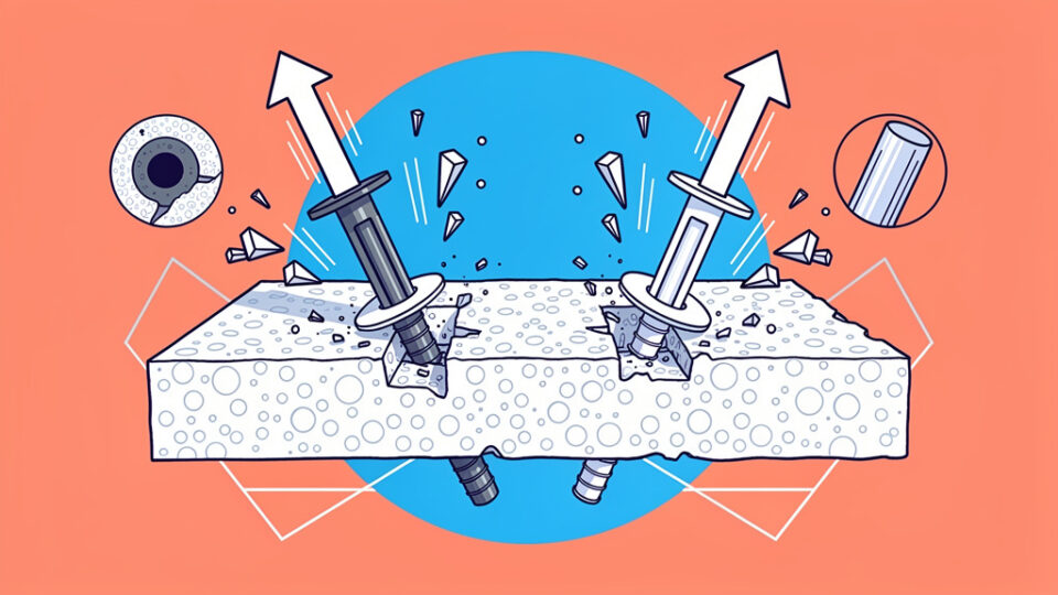 Kołki do styropianu z trzpieniem metalowym vs. plastikowym – test wytrzymałości na wyrywanie