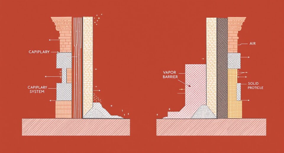 Ocieplanie od wewnątrz w budynkach zabytkowych – systemy kapilarne czy paroizolacja?