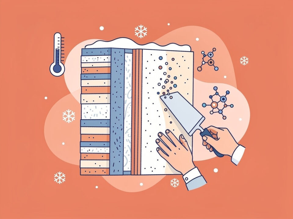 Wykonywanie ociepleń zimą – czy dodatki do tynków i klejów naprawdę działają?