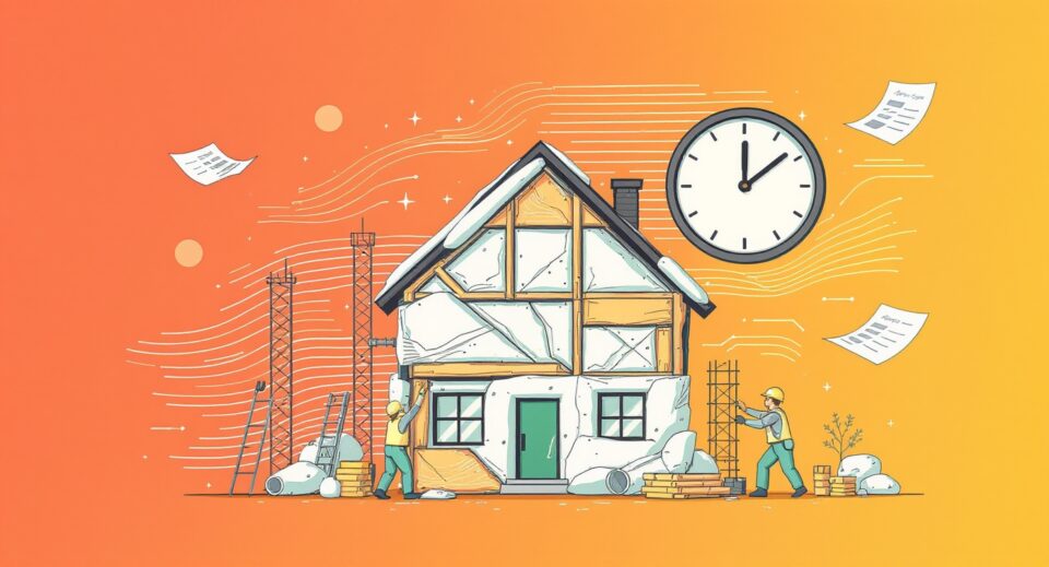 Jak skrócić czas realizacji ocieplenia domu jednorodzinnego o 3 dni?