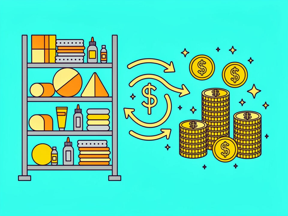 Zarządzanie magazynem resztek (styropian, kleje) – jak zamienić odpady w zysk?